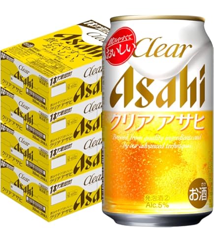 Amazon.co.jp: クリアアサヒ缶350×24本 : 食品・飲料・お酒